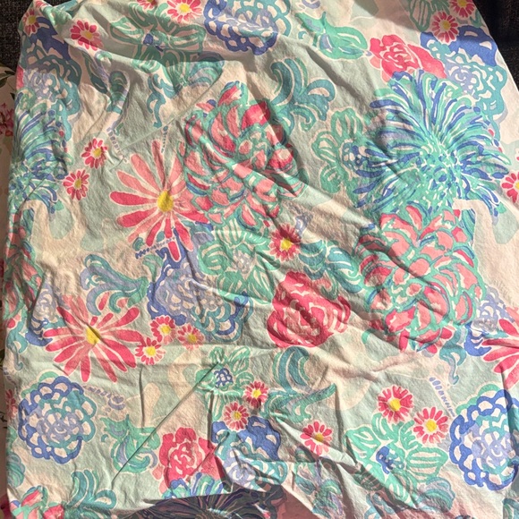 2 Pottery Barn Kids’ Floral Crib Sheets, EUC - Picture 2 of 7